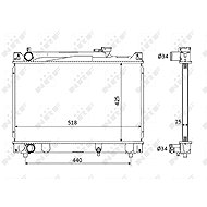 NRF Radiator, engine cooling 53882 - Car cooler