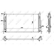 NRF Radiator, engine cooling 53905 - Car cooler