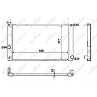 NRF Radiator, engine cooling 53926 - Car cooler