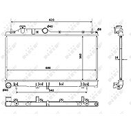 NRF Radiator, engine cooling 53929 - Car cooler
