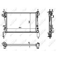 NRF Radiator, engine cooling 53934 - Car cooler