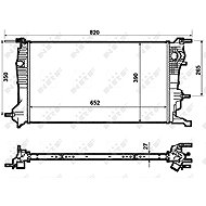NRF Radiator, engine cooling 53964 - Car cooler