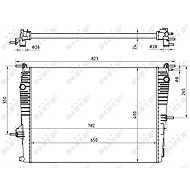 NRF Radiator, engine cooling 53965 - Car cooler