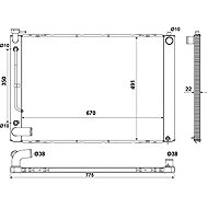 NRF Radiator, engine cooling 53974 - Car cooler