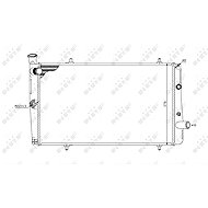 NRF Radiator, engine cooling 54669 - Car cooler