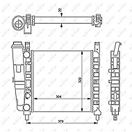 NRF Radiator, engine cooling 54679 - Car cooler