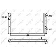 NRF Radiator, engine cooling 54693 - Car cooler