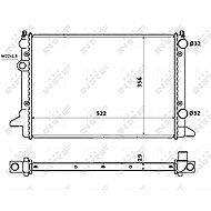 NRF Radiator, engine cooling 54695 - Car cooler