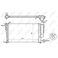 NRF Radiator, engine cooling 54715 - Car cooler