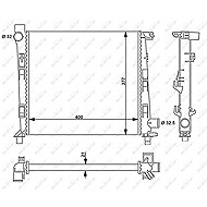 NRF Radiator, engine cooling 54717 - Car cooler