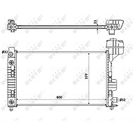 NRF Radiator, engine cooling 54718 - Car cooler