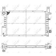 NRF Radiator, engine cooling 55314 - Car cooler