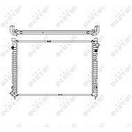 NRF Radiator, engine cooling 55444 - Car cooler