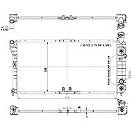 NRF Radiator, engine cooling 56001 - Car cooler