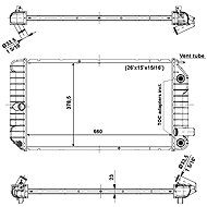 NRF Radiator, engine cooling 56007 - Car cooler