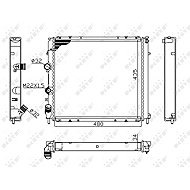 NRF Radiator, engine cooling 58075A - Car cooler