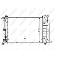 NRF Radiator, engine cooling 58108 - Car cooler