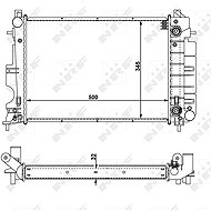 NRF Radiator, engine cooling 58109 - Car cooler