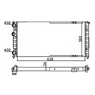 NRF Radiator, engine cooling 58135 - Car cooler