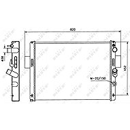 NRF Radiator, engine cooling 58243 - Car cooler