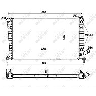 NRF Radiator, engine cooling 58349 - Car cooler