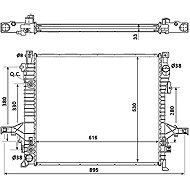 NRF Radiator, engine cooling 58356 - Car cooler