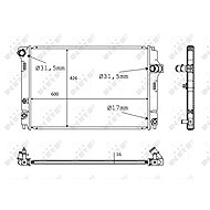 NRF Radiator, engine cooling 58382 - Car cooler