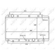 NRF Radiator, engine cooling 58383 - Car cooler