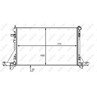 NRF Radiator, engine cooling 58481 - Car cooler