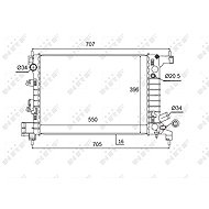 NRF Radiator, engine cooling 58504 - Car cooler