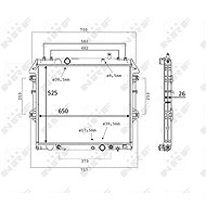 NRF Radiator, engine cooling 58534 - Car cooler