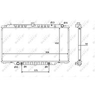 NRF Radiator, engine cooling 58548 - Car cooler