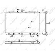 NRF Radiator, engine cooling 58610 - Car cooler