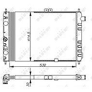 NRF Radiator, engine cooling 58670 - Car cooler