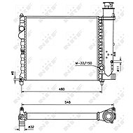 NRF Radiator, engine cooling 58678 - Car cooler