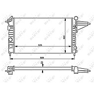 NRF Radiator, engine cooling 58775 - Car cooler