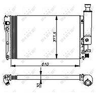 NRF Radiator, engine cooling 58805 - Car cooler