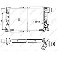 NRF Radiator, engine cooling 58844 - Car cooler