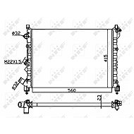 NRF Radiator, engine cooling 58943A - Car cooler