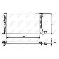 NRF Radiator, engine cooling 58946 - Car cooler