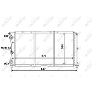 NRF Radiator, engine cooling 58955 - Car cooler