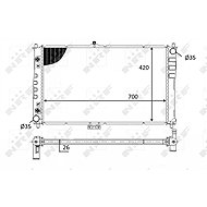 NRF Radiator, engine cooling 59019 - Car cooler