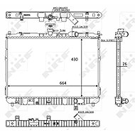 NRF Radiator, engine cooling 59046 - Car cooler