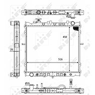 NRF Radiator, engine cooling 59049 - Car cooler