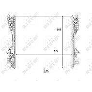NRF Radiator, engine cooling 59060 - Car cooler