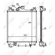 NRF Radiator, engine cooling 59083 - Car cooler