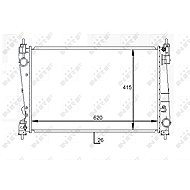 NRF Radiator, engine cooling 59084 - Car cooler
