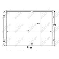 NRF Radiator, engine cooling 59088 - Car cooler