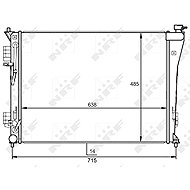 NRF Radiator, engine cooling 59097 - Car cooler