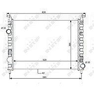 NRF Radiator, engine cooling 59120 - Car cooler